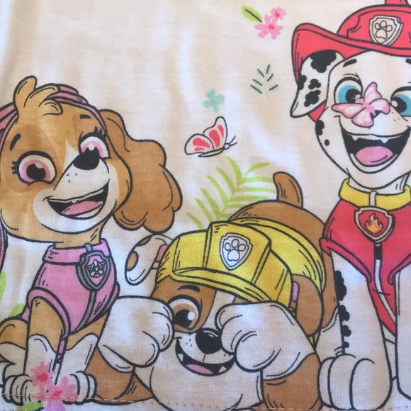 Nickelodeon Paw Patrol girls two cotton pajama sets - Picture 6 of 8